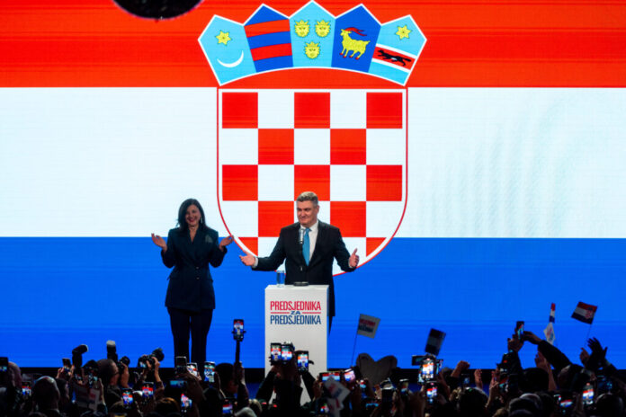 Zagreb: Zoran Milanović pobijedio na predsjedničkim izborima