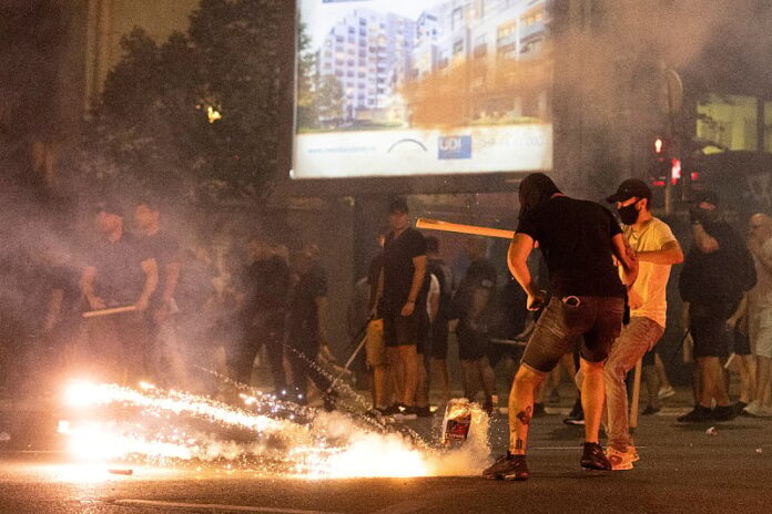 srbija-protest-haos